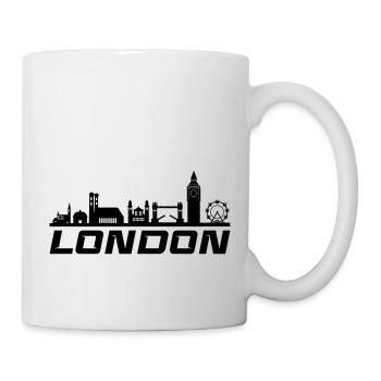 london skyline 1 - Tasse - Weiß - Rechts