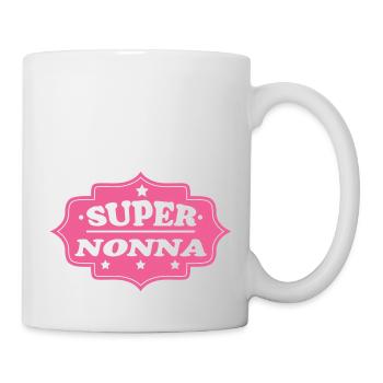 SUPER NONNA - Tasse - Weiß - Rechts