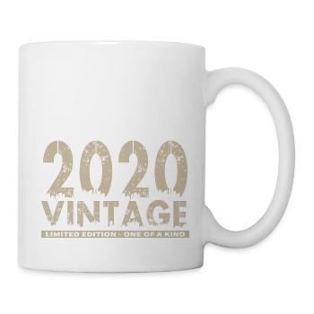 Vintage 2020 Bursdag - One of Kind - Mug - white - Right