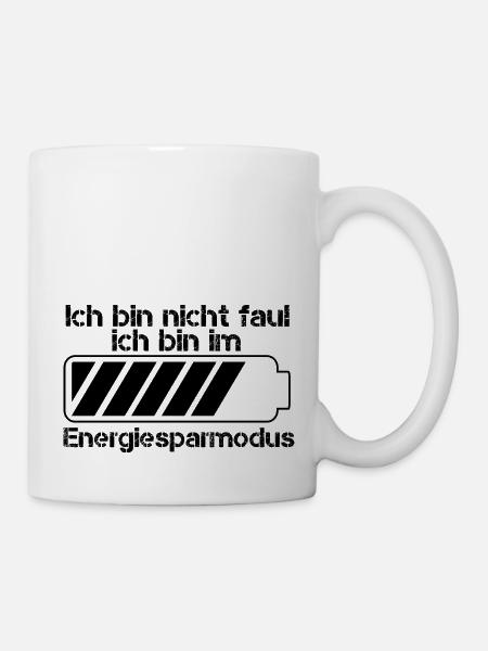Energie - Tasse - Weiß