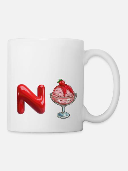 N - Ice "Nice Treat" - Tasse - Weiß