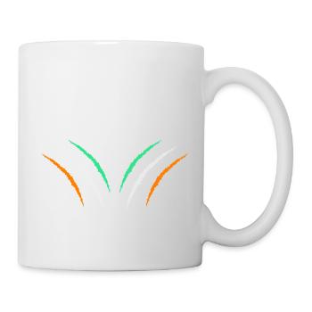 krallen irland 2 - Tasse - Weiß - Rechts