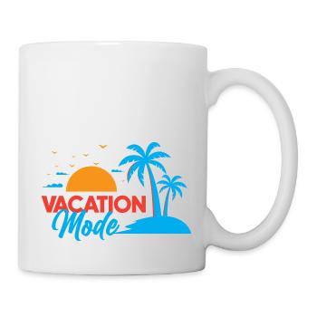 Vacation Mood - Tasse - Weiß - Rechts
