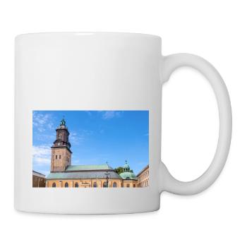 Deutsche Kirche Tyska kyrkan Göteborg Stadt Schweden - Tasse - Weiß - Rechts