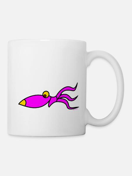 Chemises Squid - Mug blanc - blanc