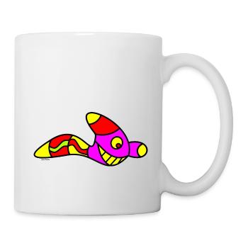 Chemise enfant Wurm - Mug blanc - blanc - Droite