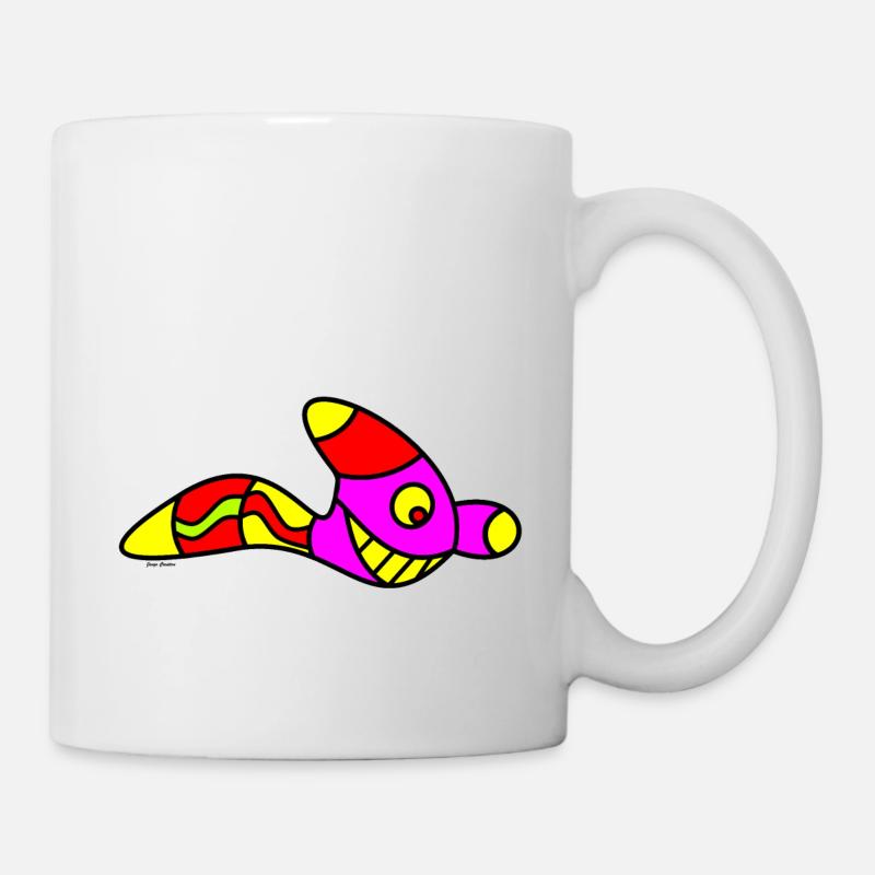 Chemise enfant Wurm - Mug blanc - blanc