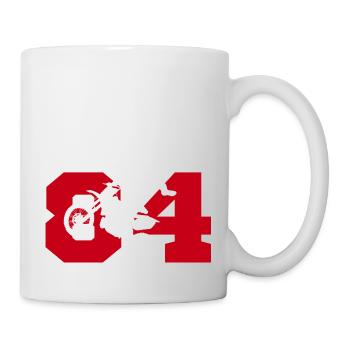 Moto 84 motard - Mug - white - Right