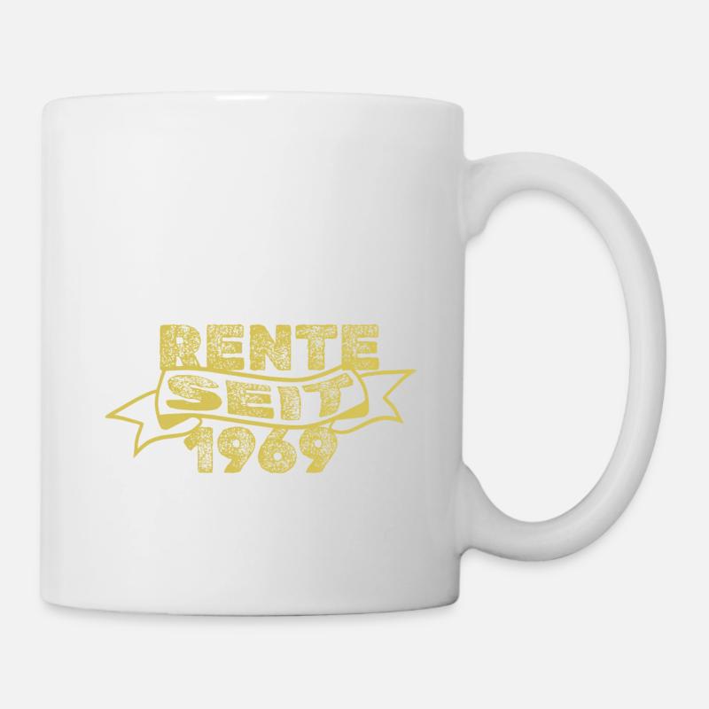Rente 1969 - Tasse - Weiß
