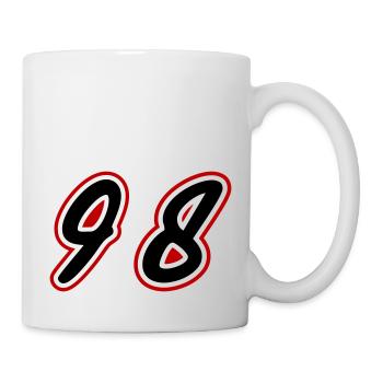 98 Number Symbol - Mug - white - Right
