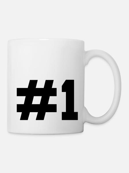 1 - Tasse - Weiß