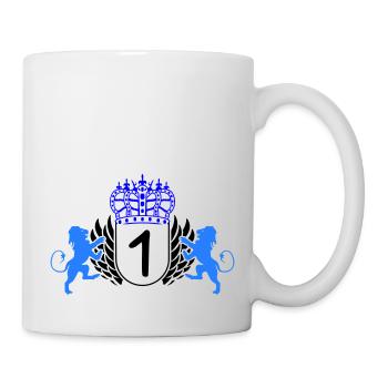 Armoiries 1 - Mug blanc - blanc - Droite