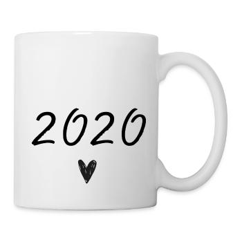 2020 Heart Anniversary - Mug - white - Right
