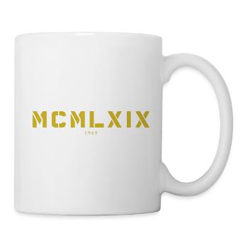 Roman numeral year of birth Made in 1969 - Mug - white - Right