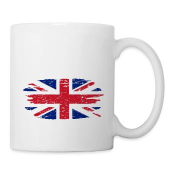 UNION JACK FLAG UNITED KINGDOM GREAT BRITAIN ENGLA - Mug - white - Right