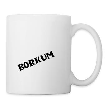 borkum insel - Tasse - Weiß - Rechts
