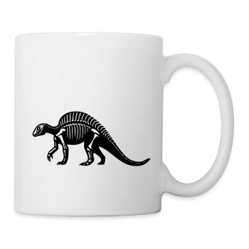Dinosaur Fossil - Mug - white - Right