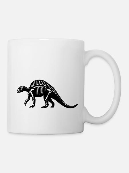 Dinosaur Fossil - Mug - white