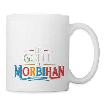 Le Golfe du Morbihan - Mug blanc - blanc - Droite
