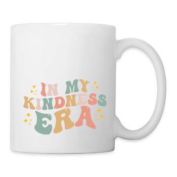 In My Kindness Era Funny Groovy In My Kindness Era - Mug blanc - blanc - Droite
