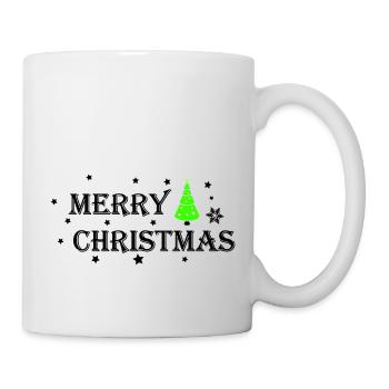 Merry Christmas - Tasse - Weiß - Rechts
