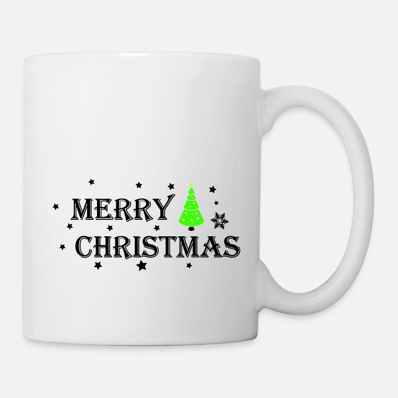 Merry Christmas - Tasse - Weiß