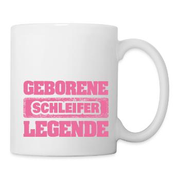 Beruf Schleifer - Tasse - Weiß - Rechts