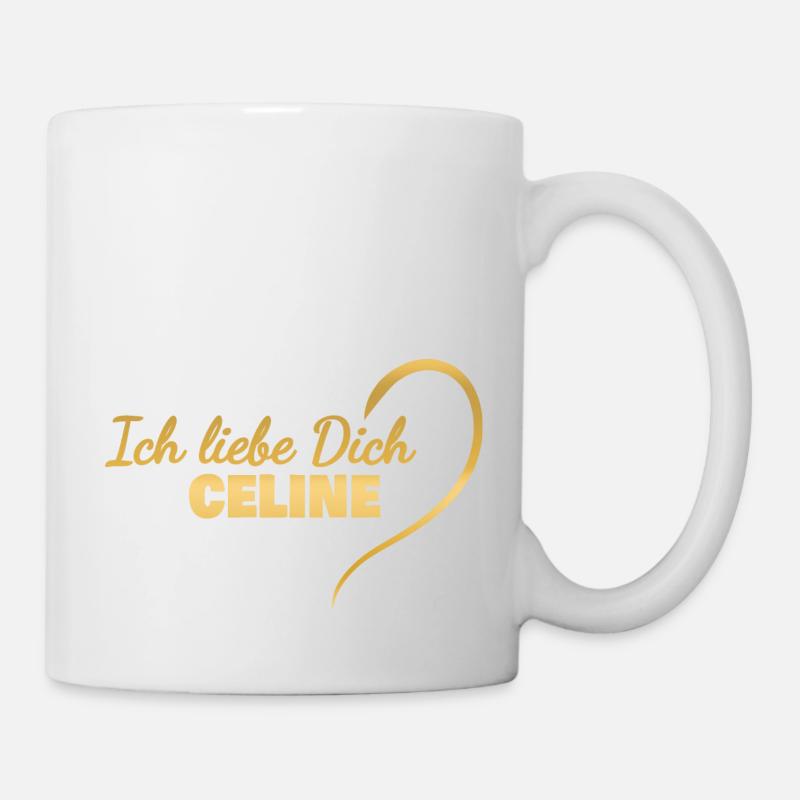 Celine als LiebeDich - Tasse - Weiß
