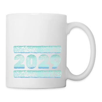 Eiskalt 2029 - Tasse - Weiß - Rechts