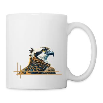Magnificent falcon - Mug - white - Right