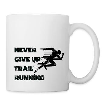 Trail Running Sport - Tasse - Weiß - Rechts