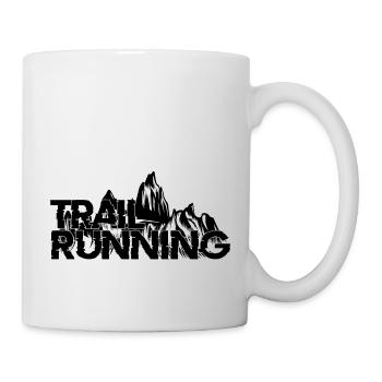 Trail Running Sport - Tasse - Weiß - Rechts