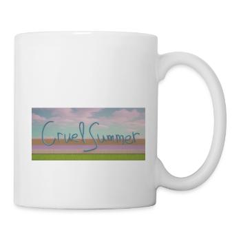 Grausame Sommer-Skyline Cruel Skyline d’été - Mug blanc - blanc - Droite