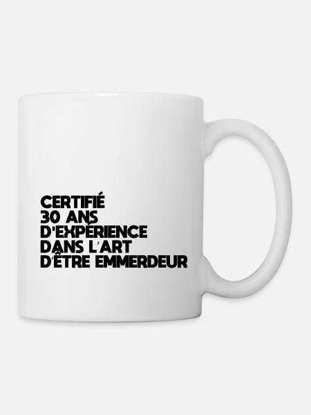 30 Jahre - Tasse - Weiß