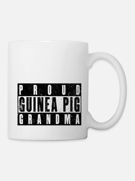 Meerschweinchen Oma - Proud Grandma - Tasse - Weiß