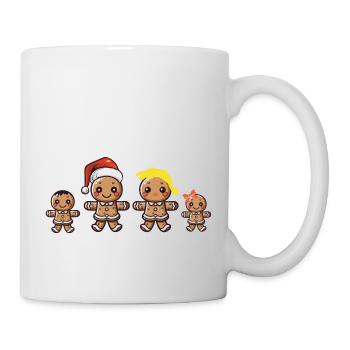 Gingerbread Family - Tasse - Weiß - Rechts