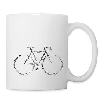 Tiger black - Mug - white - Right