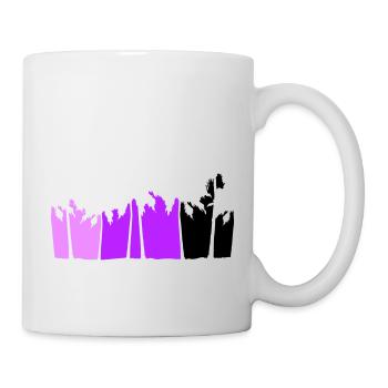 Palm Trees Island Trees Beach Holiday Strip Sea - Mug - white - Right