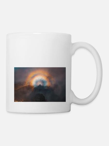 Gebrochenes Spektrum - Tasse - Weiß