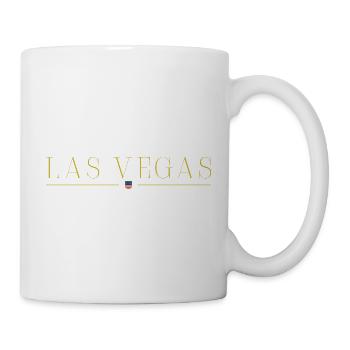 Las Vegas Fan Outfit T-Shirt Design - Tasse - Weiß - Rechts