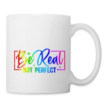 Be original vector design symbol retro quote label - Mug - white - Right