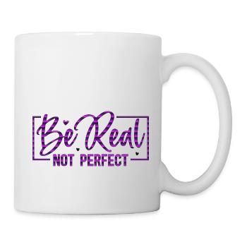 Be original vector design symbol retro quote label - Mug - white - Right