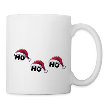 weihnachtsmann ho ho ho - Tasse - Weiß - Rechts