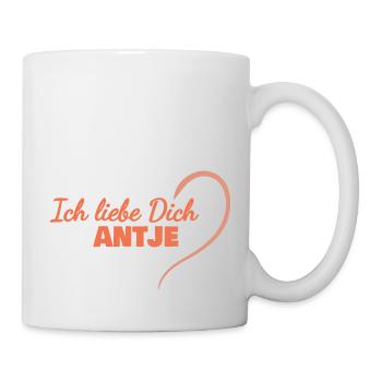 Geschenk für Antje - Tasse - Weiß - Rechts