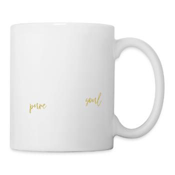 puresoul liegendeacht gold weiß - Tasse - Weiß - Rechts