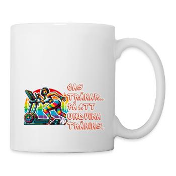 Ich übe mich darin, Sport zu vermeiden - Tasse - Weiß - Rechts
