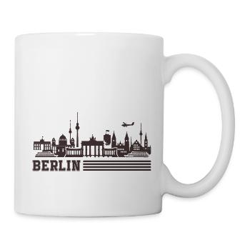 Horizon de Berlin - Mug blanc - blanc - Droite