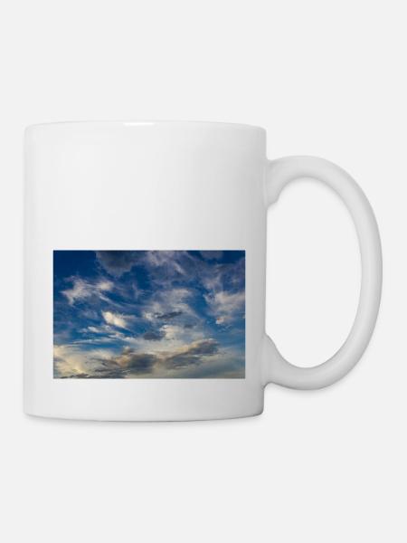 Der Himmel - Tasse - Weiß