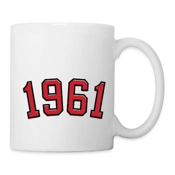 Année de naissance sport 1961 - Mug blanc - blanc - Droite
