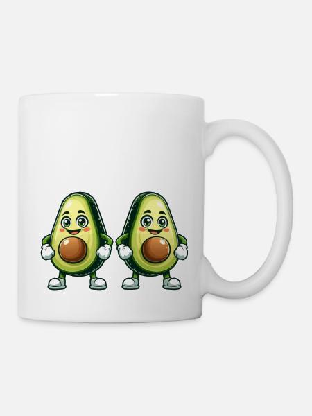 avocado 2 - Tasse - Weiß